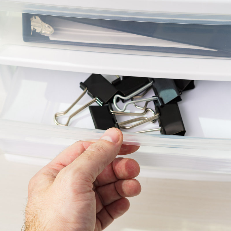 Organisateur de bureau en plastique IRIS Peter