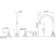 Graceline® Widespread Bathroom Faucet with Drain Assembly