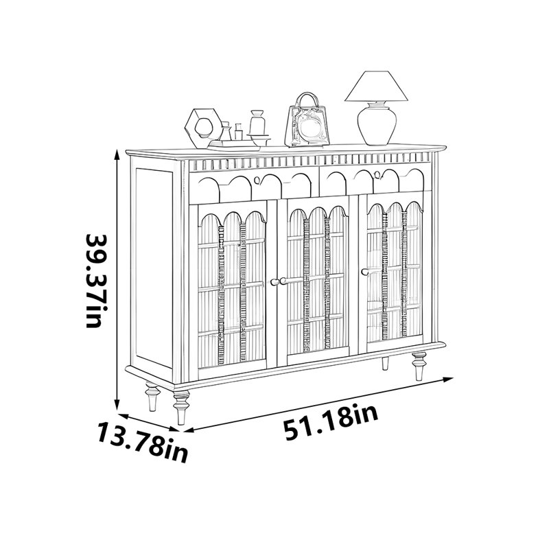39.37"Hx51.18"Wx13.78"D, Rubberwood Shoe Storage Cabinet, 39.37" H x 51.18" W x 13.78" D, Dark Brown Wood