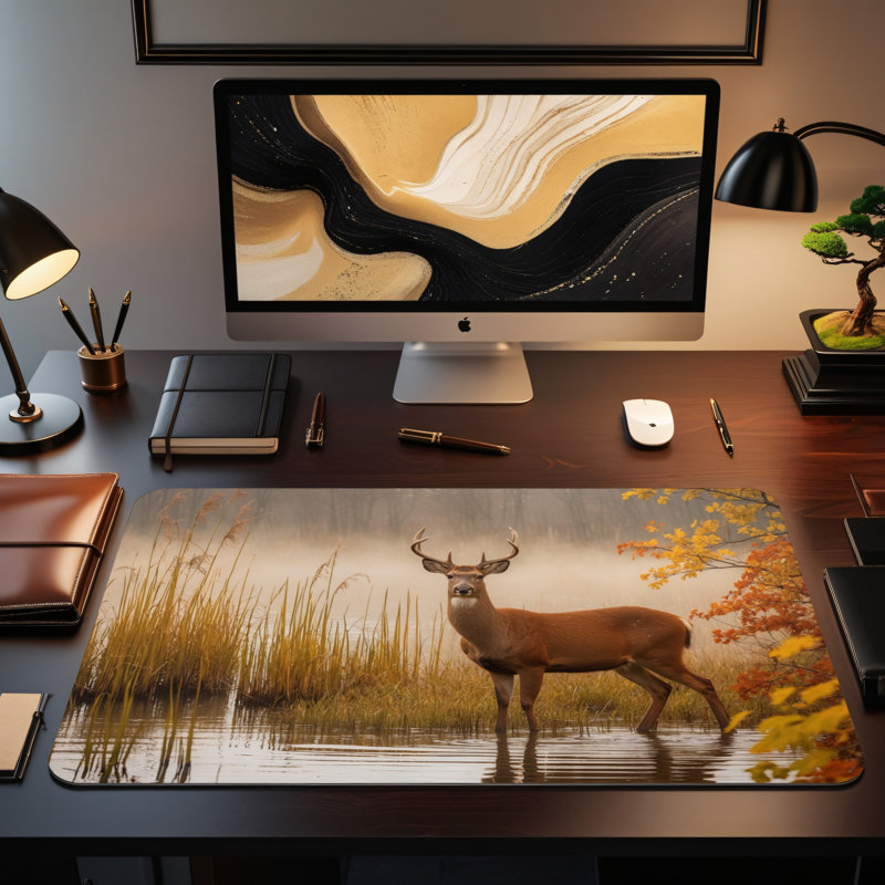 Polyester Desk Pad, 23.6x13.8