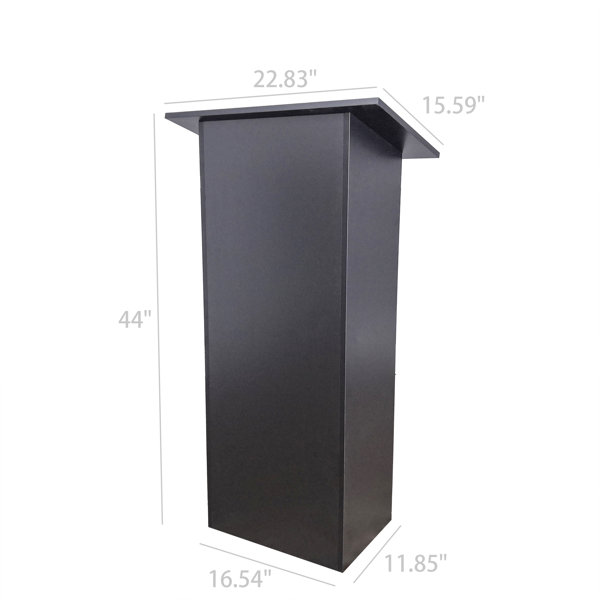 Podium™ 5-piece Gray Storage Container Set