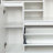 31"Multi-Functional Shoe Cabinet With Wall Cabinet