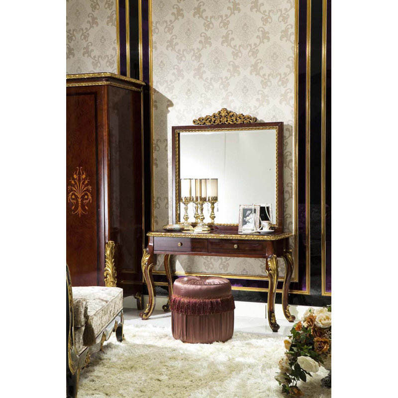 Florence Solid And Engineered Wood Square Floor Mirror