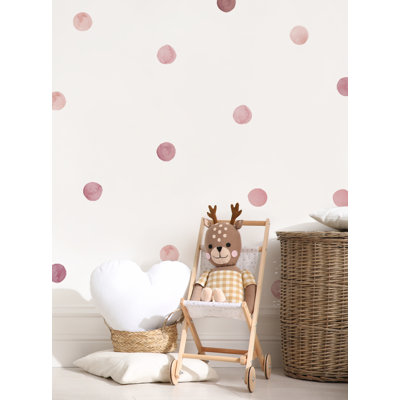 Peel and Stick Dots Blush