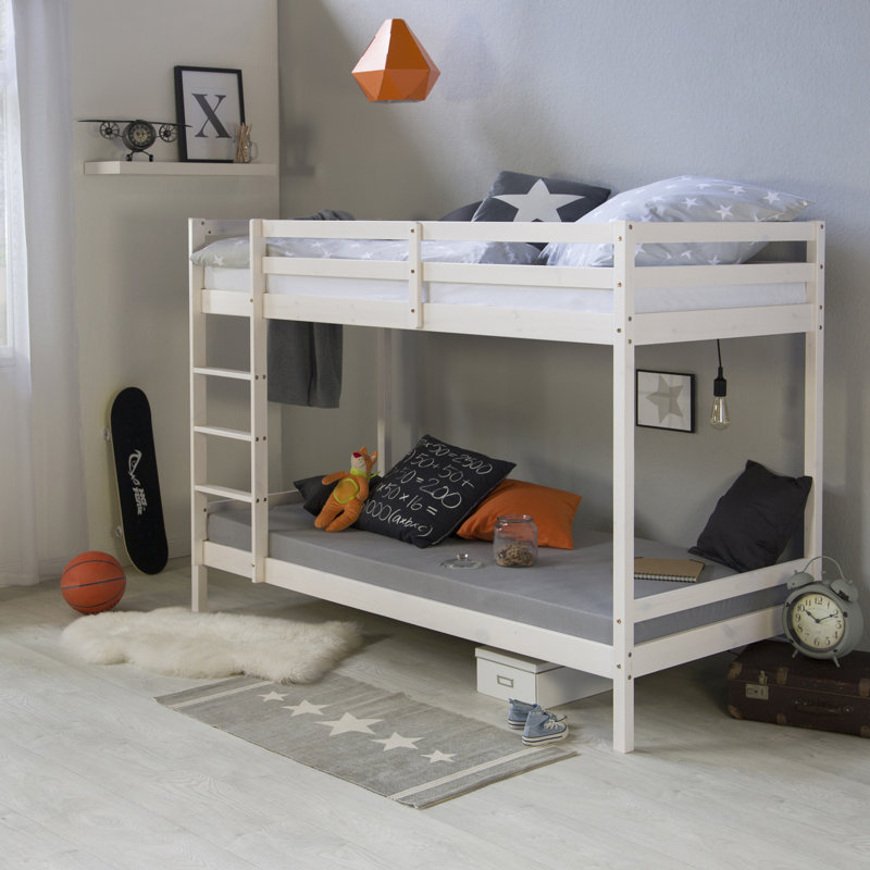 Fern Rock Single 90 X 200Cm) Solid Wood Bunk Bed