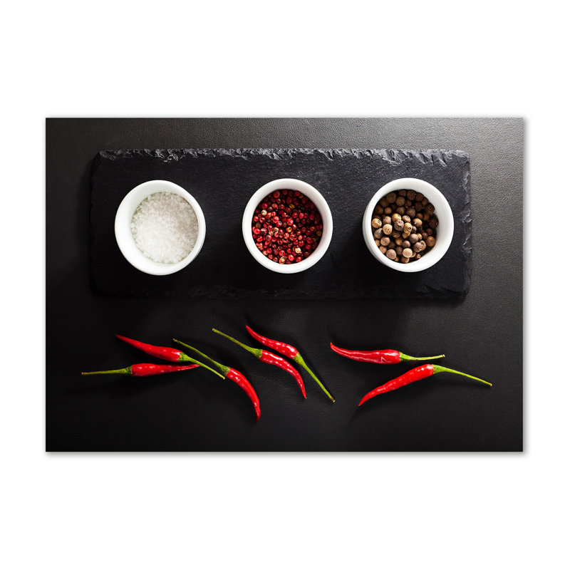 Spices And Chilli - Wrapped Canvas Print