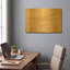 «The Enclosed Wheatfield After A Storm» par Vincent Van Gogh, art mural en métal doré, 24 po x 16 po-1800988543