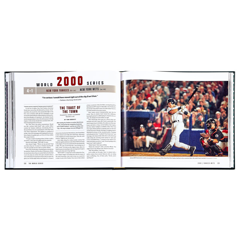 Sports Illustrated The World Series Leather Bound Book