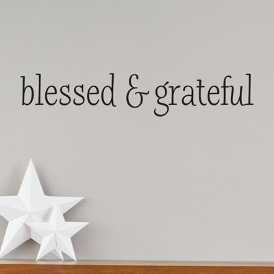 Text & Numbers Wall Decal