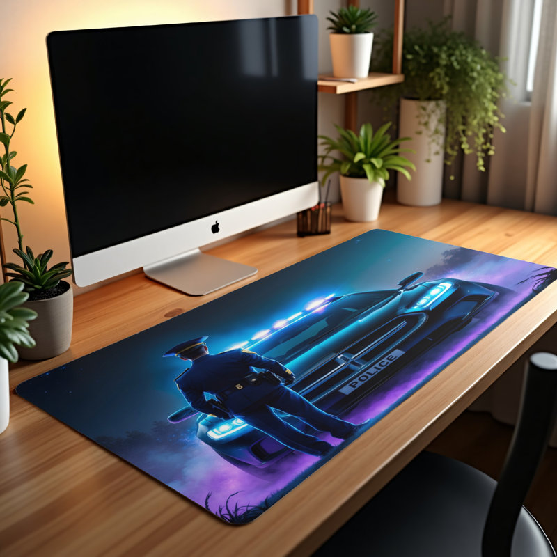 Polyester Desk Pad, 31.5x15.5