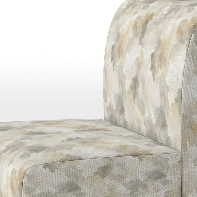 Fauteuil de chambre Abstract, Pantoufle sans accoudoirs
