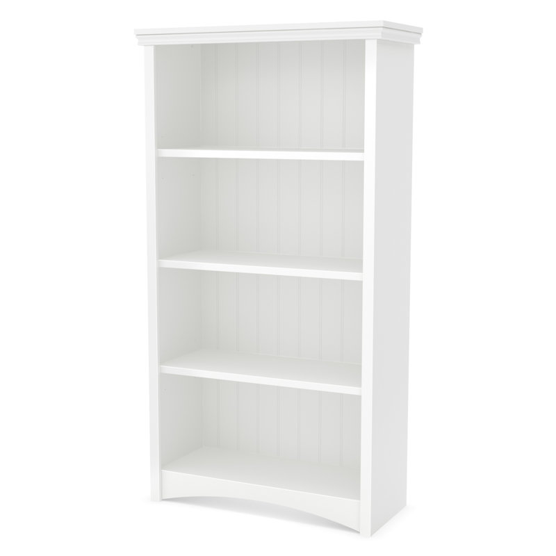 Bibliothèque standard H 57,75 po x l 31,25 po Artwork, Blanc