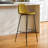 Kody Upholstered Stools with Steel Frame-89362062-89362052