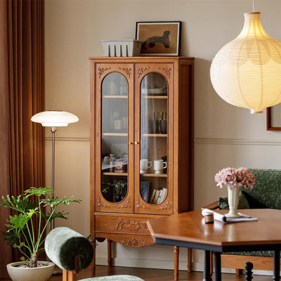 Armoire d'appoint vitrée 31,50 po