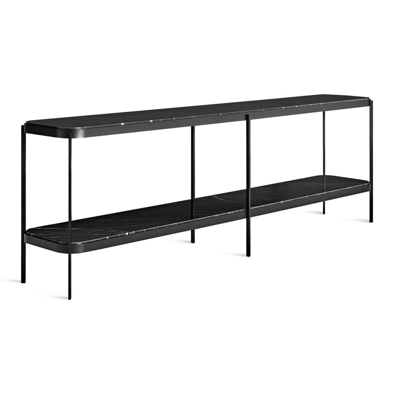 Comehither 72'' Marble Top Console Table
