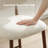 Upholstered Counter Stool with Solid Metal Frame-183321496