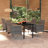  Garden Dining Set Grey And Black-1472754161-1472754162-1472754125