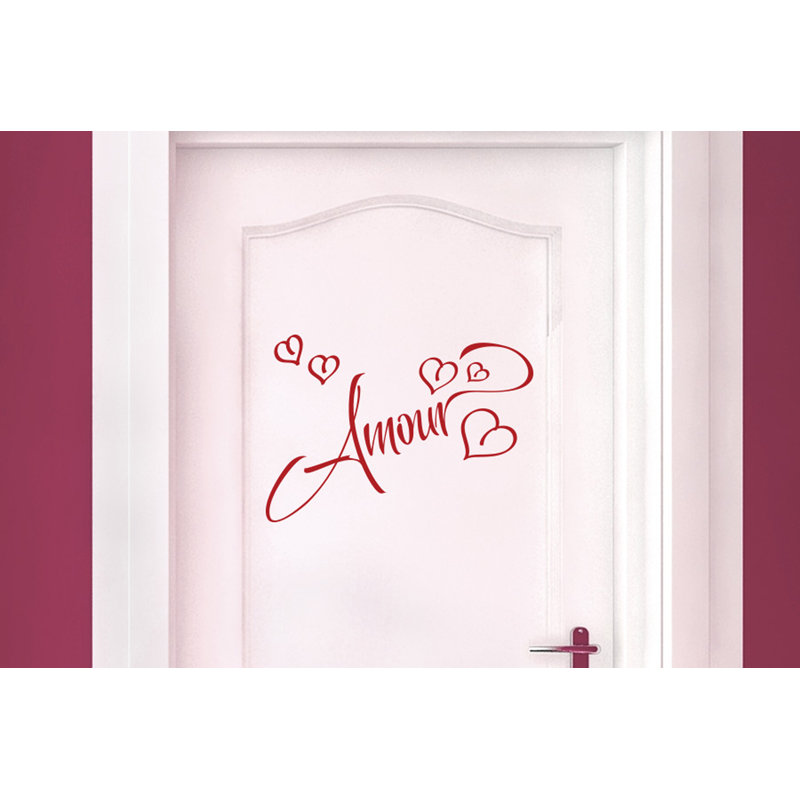 Wall Decal, Dark Red