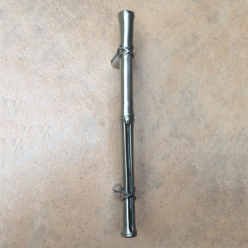 Bamboo 1" Center to Center Bar Pull, Satin, 10"