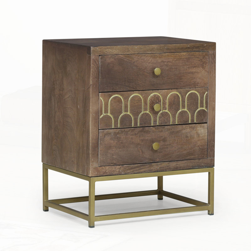 Table de chevet moderne Mid-Century