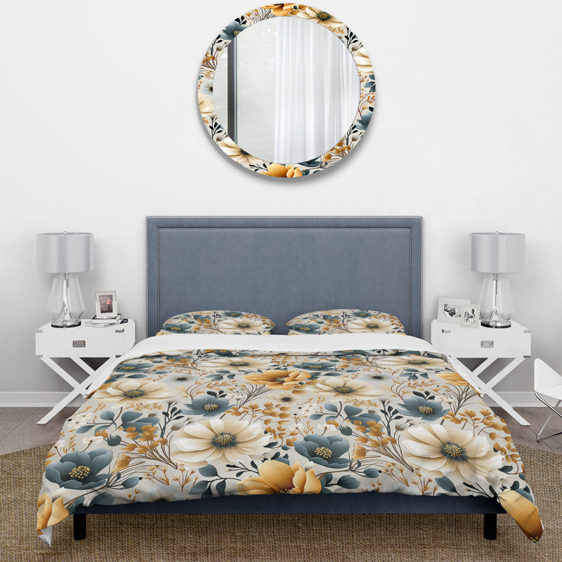 Ensemble de housse de couette beige Beige, Housse de couette pour très grand lit et 2 très