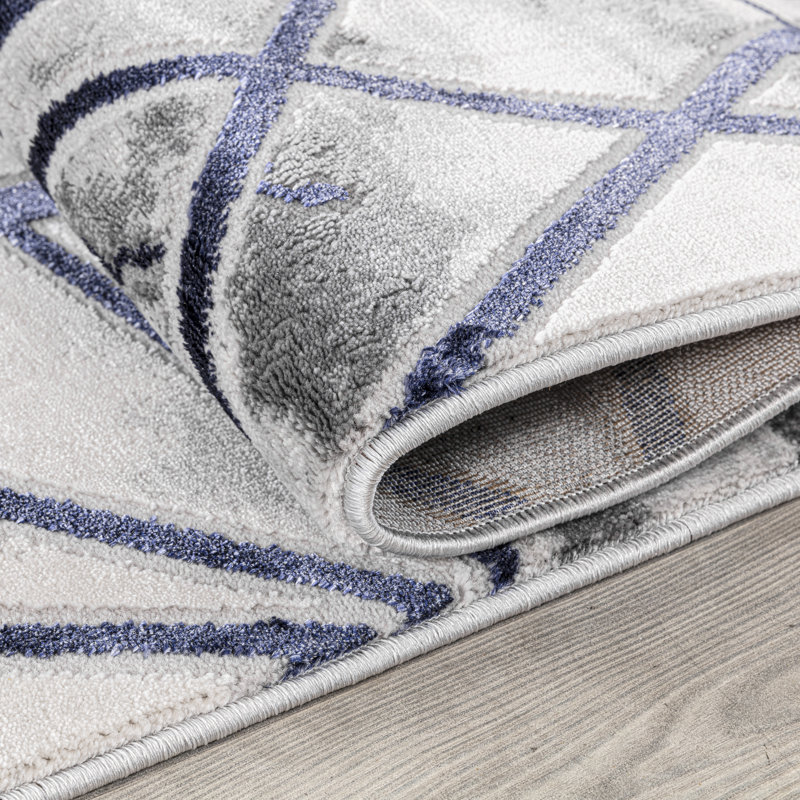 Abstract Area Rug, Rectangle 80 x 150 cm