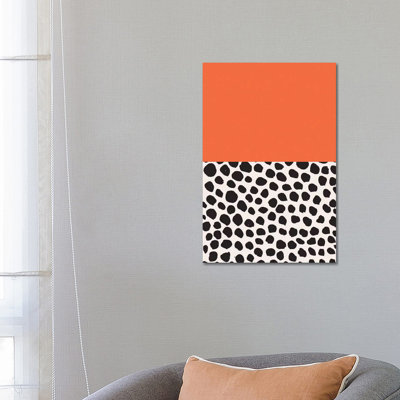 Abstract №3 Rectangle by Blek Prints - Wrapped Canvas Painting