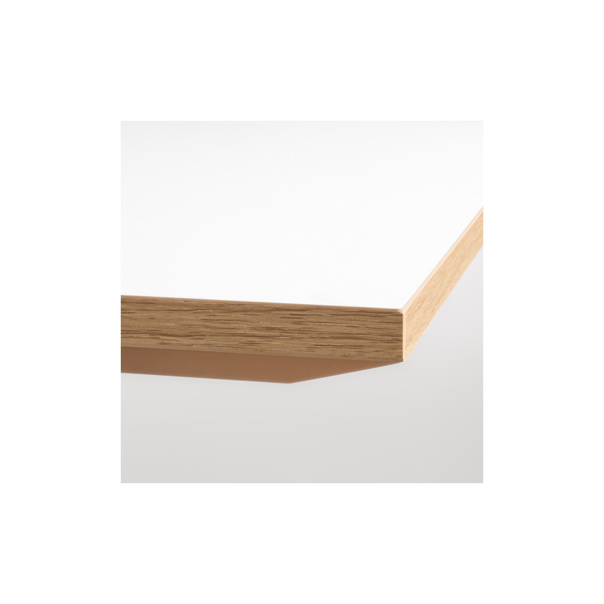 Easy 32'' Dining Table, Matte White, White