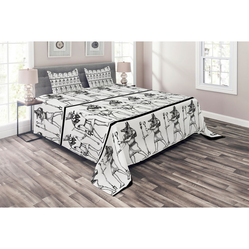Eclectic Polyester Coverlet
