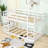 Dragulina Kids Twin Over Twin Bunk Bed-120888603