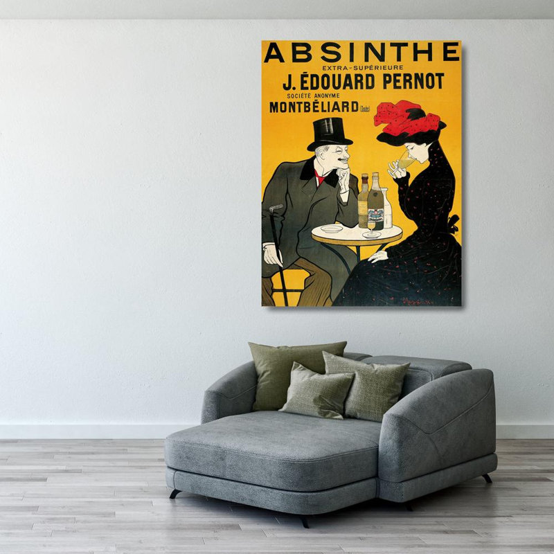 Absinthe, 37" H x 28" W