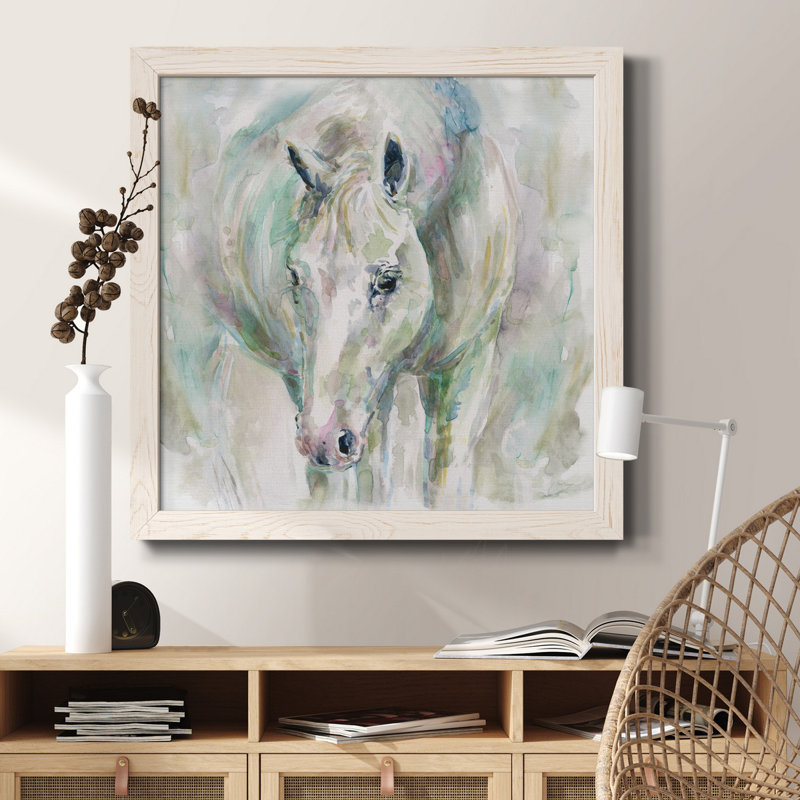 Neat and Tidy Bath - Peinture sur toile encadrée, Cadre blanc, H 35,5 po x l 35,5 po x P 1,5 po