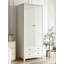 Petite armoire de style crème française