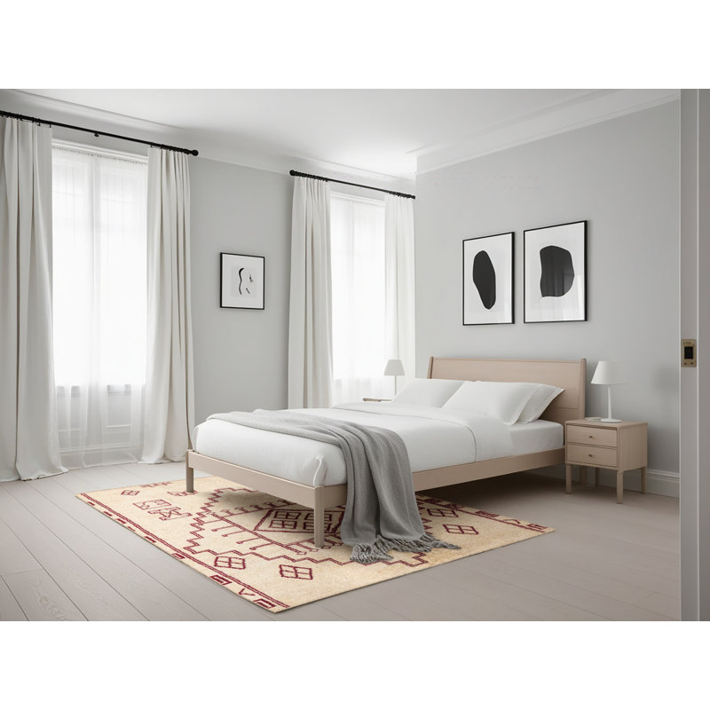 Tapis abstrait moderne 5371, Rectangle 5 pi x 7 pi