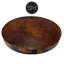 High End Wrought Iron Coffee Table with a 48” Round stylish Natural Copper Top