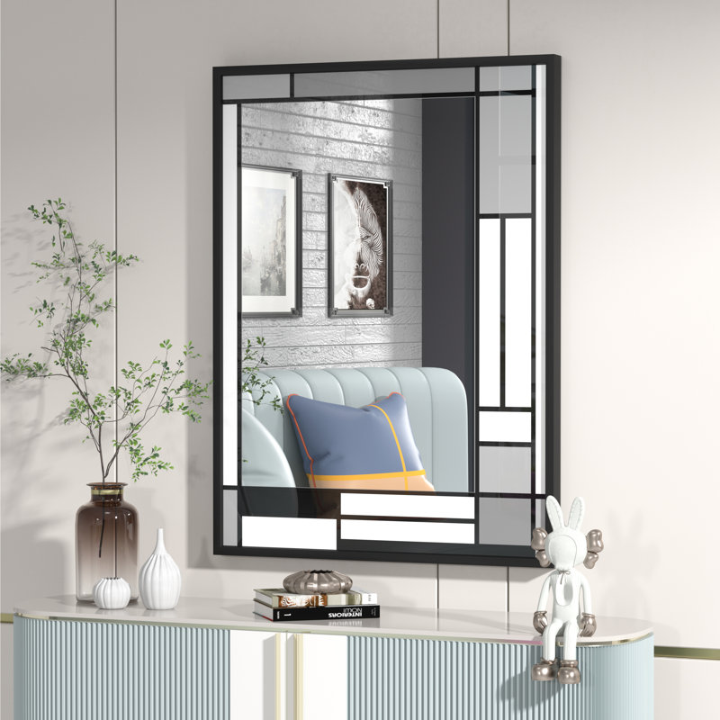 Romilly Metal Mirror, 36" x 28", Plain