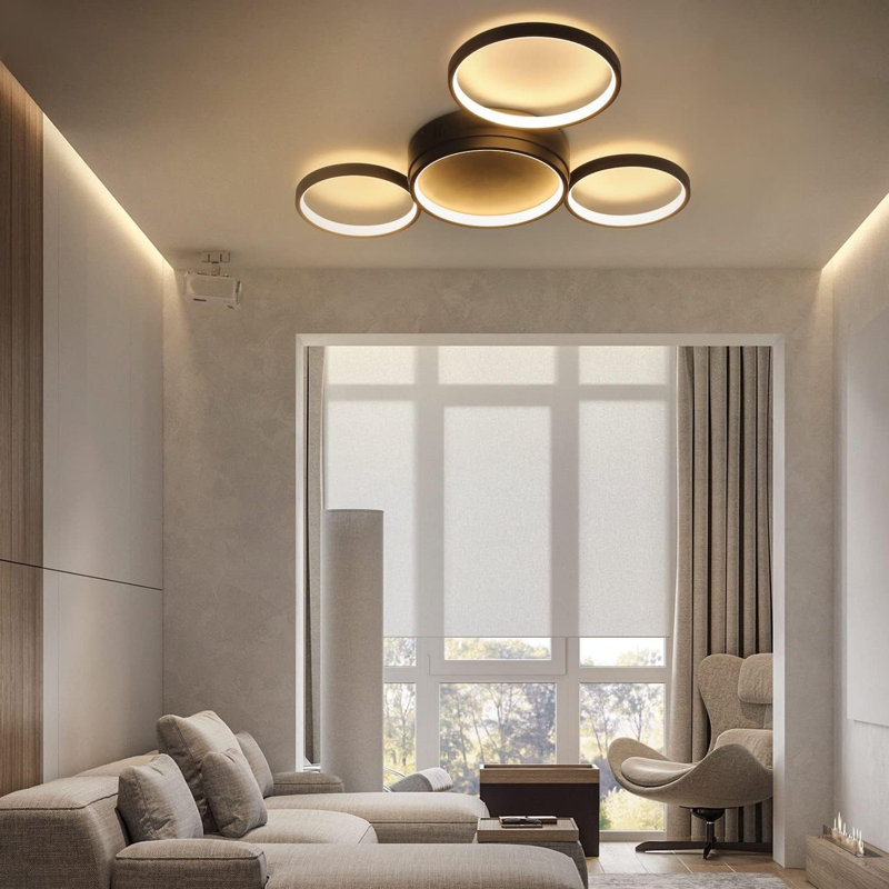 Aluminium LED Flush Mount