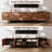 Modern 4-Door TV Stand Storage Credenza-819202042-826973710