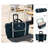 Semi-Rigid Collapsible Cooler With Removable Wheels