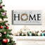 Toile tendue avec châssis de qualité supérieure Home For The Holidays - prête à être accrochée-1636113522