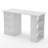 Makeup Vanity With 3 Drawers And Shelf Storage, Nail Table-321594967