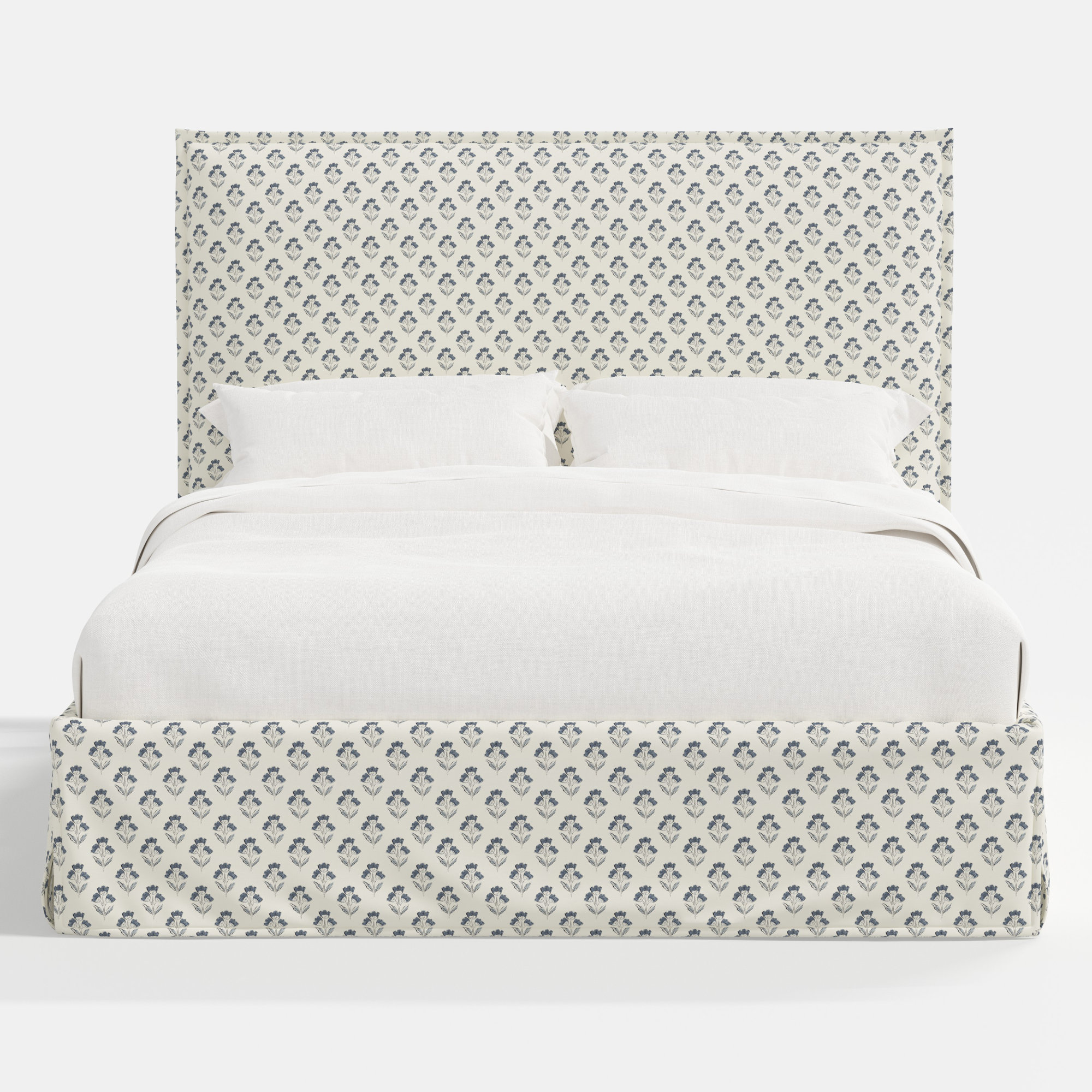 Stoffer Home x Cloth and Co. Maura Bed, Twin, Francie Blue