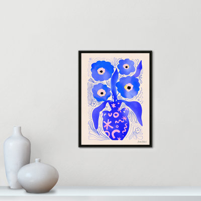 «Blue Flowers Matisse» par Bloom