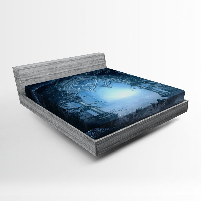 Fantasy Microfiber Fitted Sheet, Full Fitted Sheet