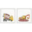 Ryde 2 Piece Wrapped Canvas Print-423358535