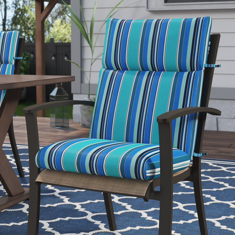 Claughaun Sunbrella Outdoor 4.5'' Lounge Chair Seat / Back Cushion