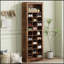 Console stylisée à 30 casiers, armoire à chaussures contemporaine avec plusieurs capacités de rangement, armoire haute autoportante pour le couloir et la chambre à coucher-718018526