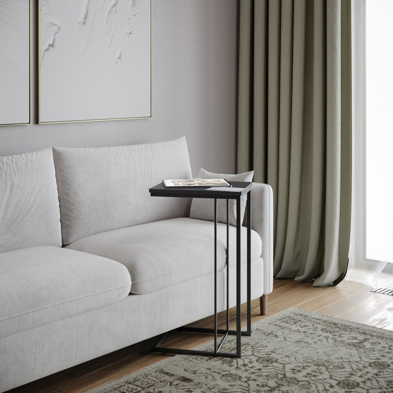 Sauncho End Table, Black