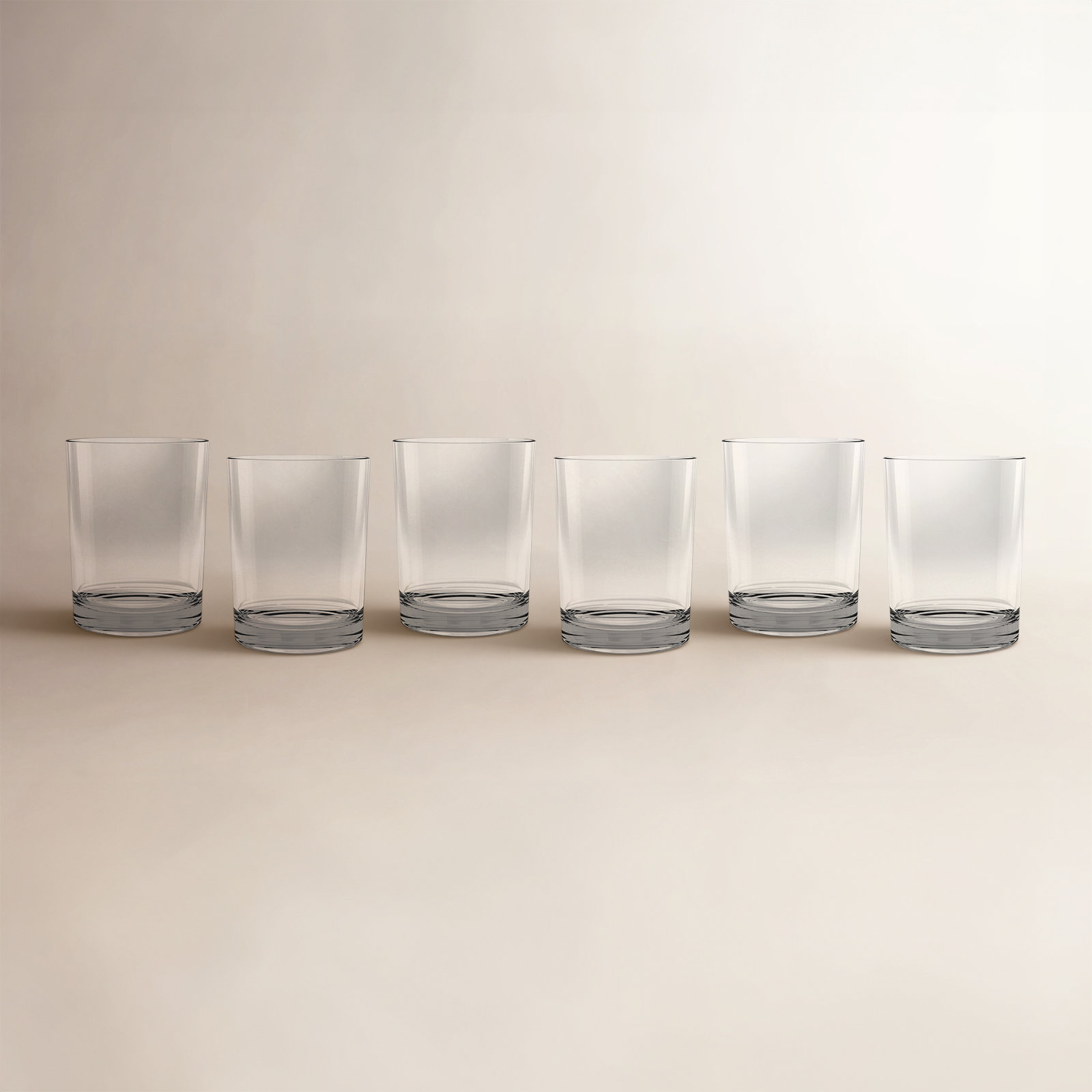 Laya Fluted Acrylic Goblet, Blue
