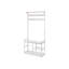 Freestanding 9 - Hook Coat Rack